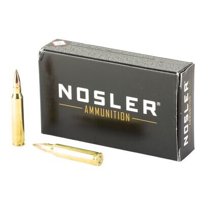 NOSLER, E-Tip, 223 Remington, 55 Grain, Expansion Tip, 20 Round Box