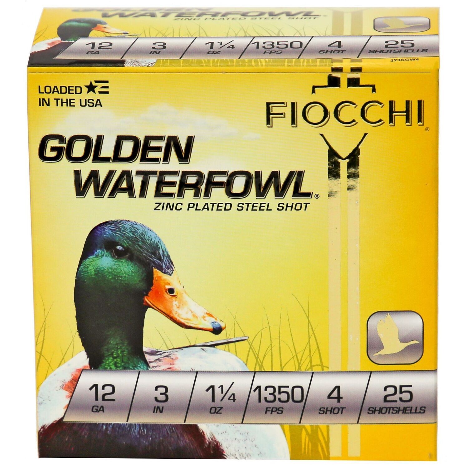 Fiocchi Ammunition, Golden Waterfowl, 12 Gauge, 3