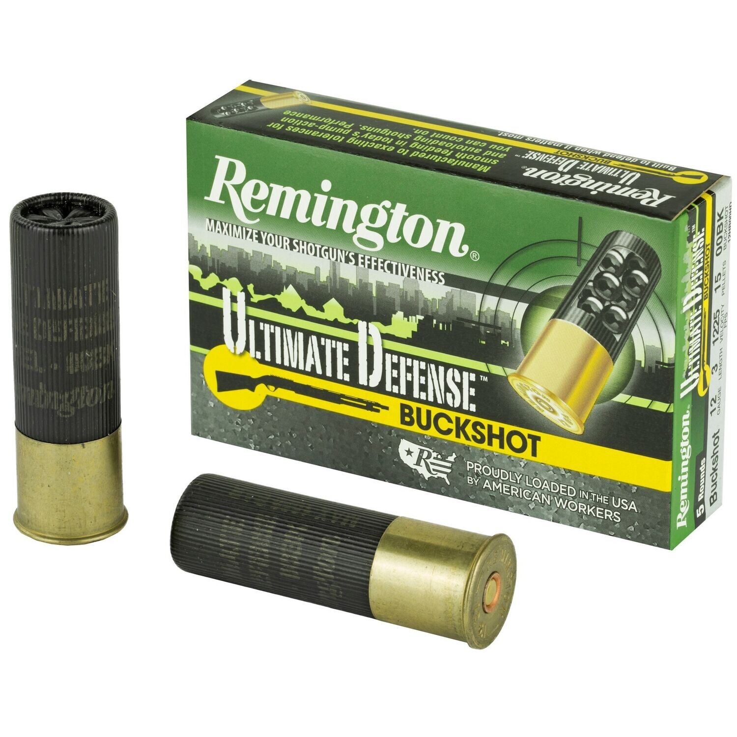 Remington, Ultimate Defense Buckshot, 12 Gauge 3