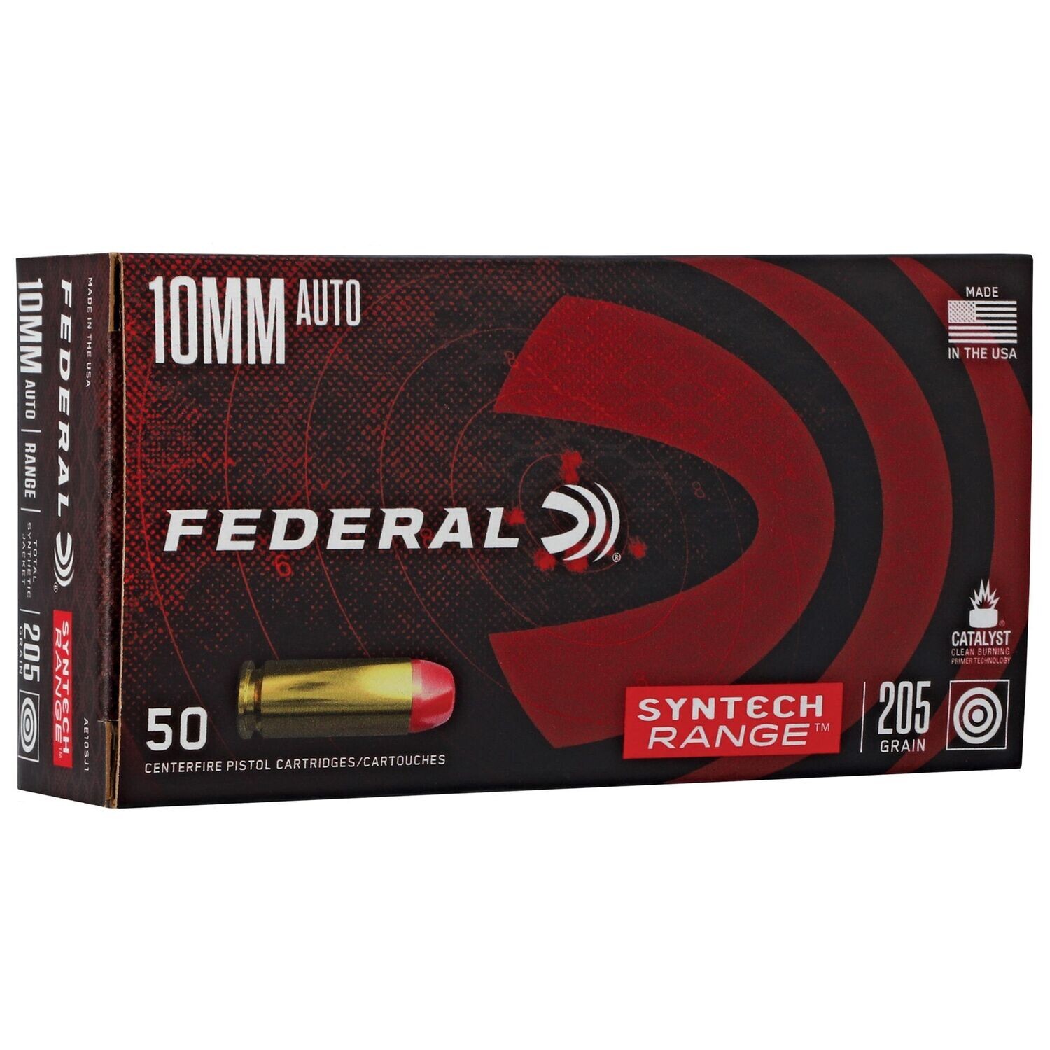 Federal, American Eagle, 10MM, 180 Grain Full Metal Jacket, 50 Round Box