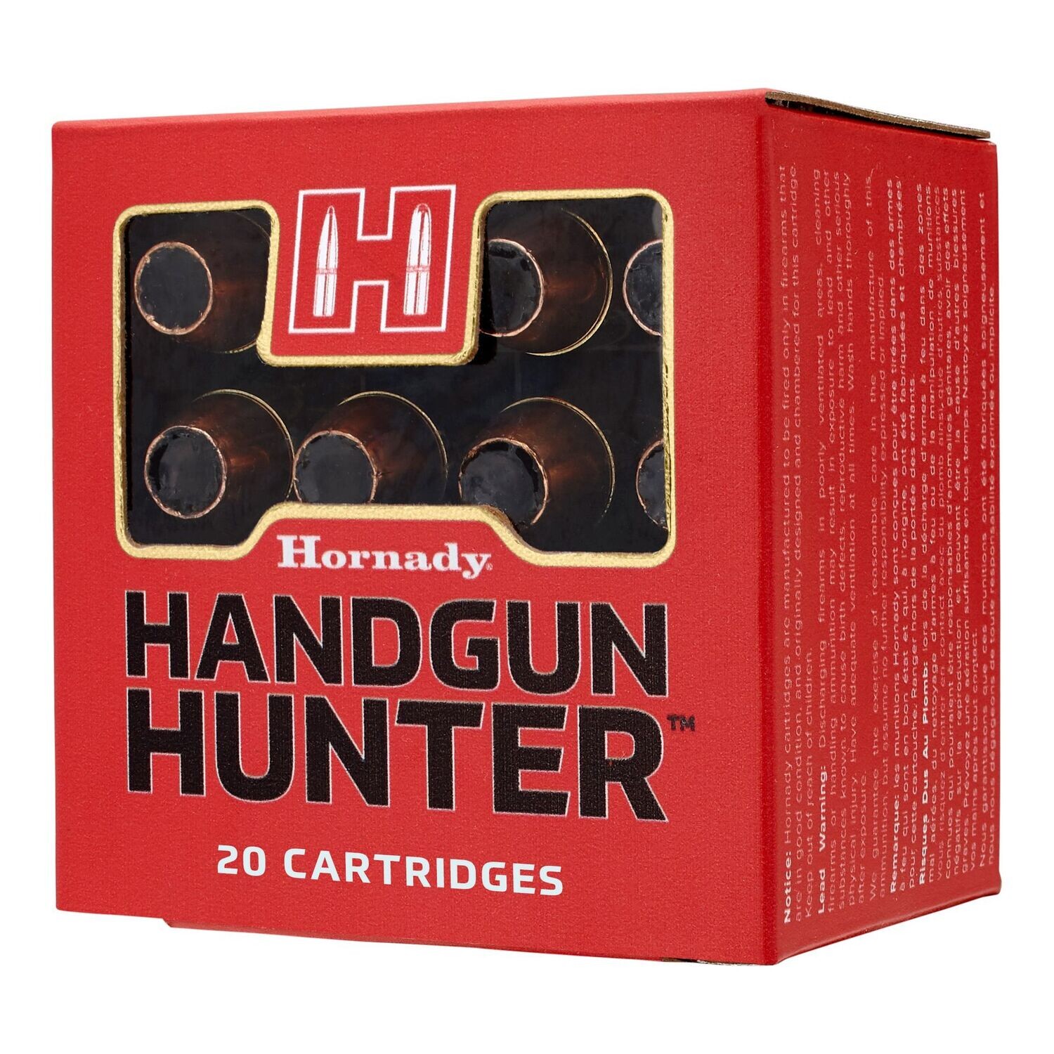 Hornady, Handgun Hunter, 40 S&W, 135 Grain, MonoFlex, 20 Round Box