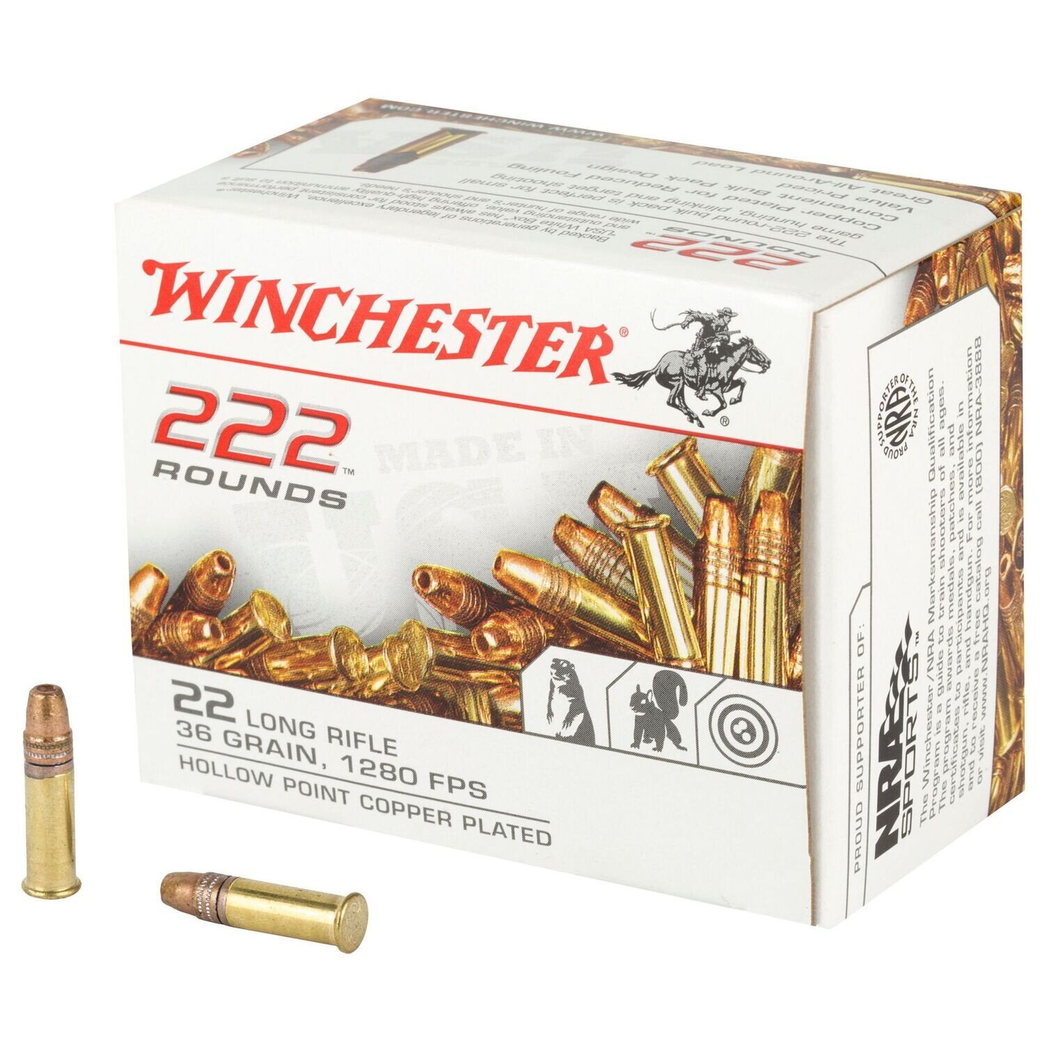WINCHESTER 22LR 36GR CPR HP 222/2220