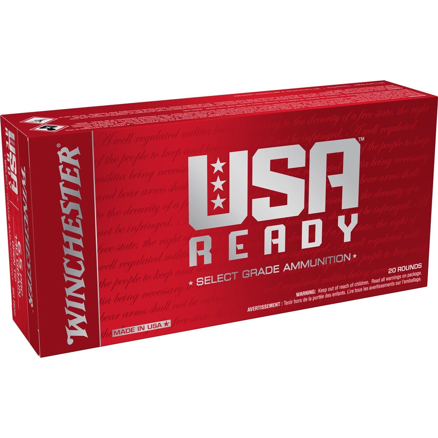 WINCHESTER USA READY 6.5 PRC 140GR 20/200