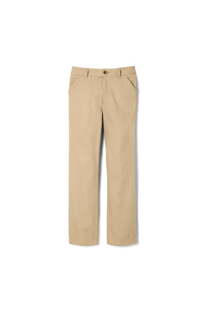 Girl&#39;s Pull-On Straight Fir Stretch Twill Pant