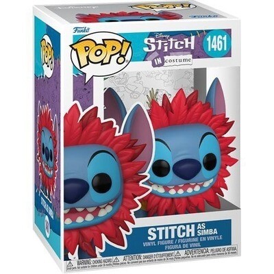 Funko Pop 1461 Lilo & Stitch Costume Stitch as Simba