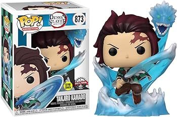 FUNKO POP 873 TANJIRO KAMADO EXC.