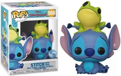 Funko Pop! Stitch con Rana - Disney Exc. 986