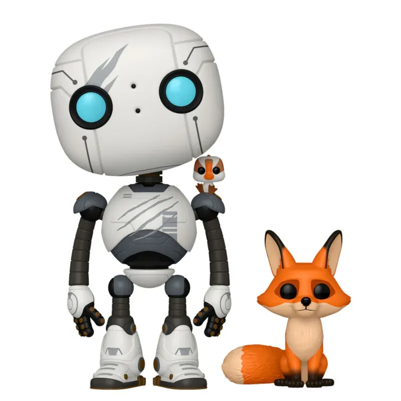 Funko Pop! Robot salvaje Roz with Brightbill &amp; Fink