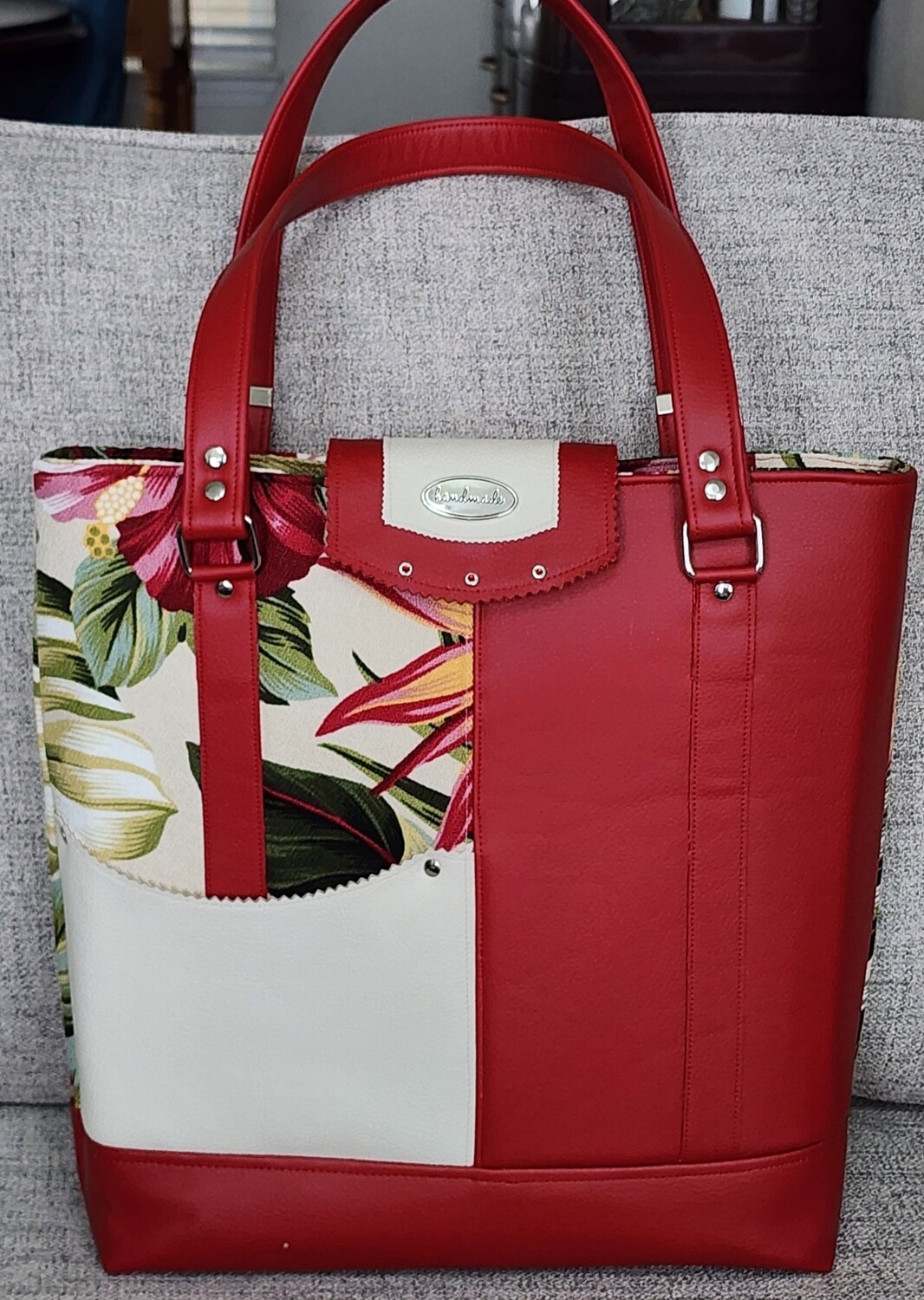 Large Red satchel