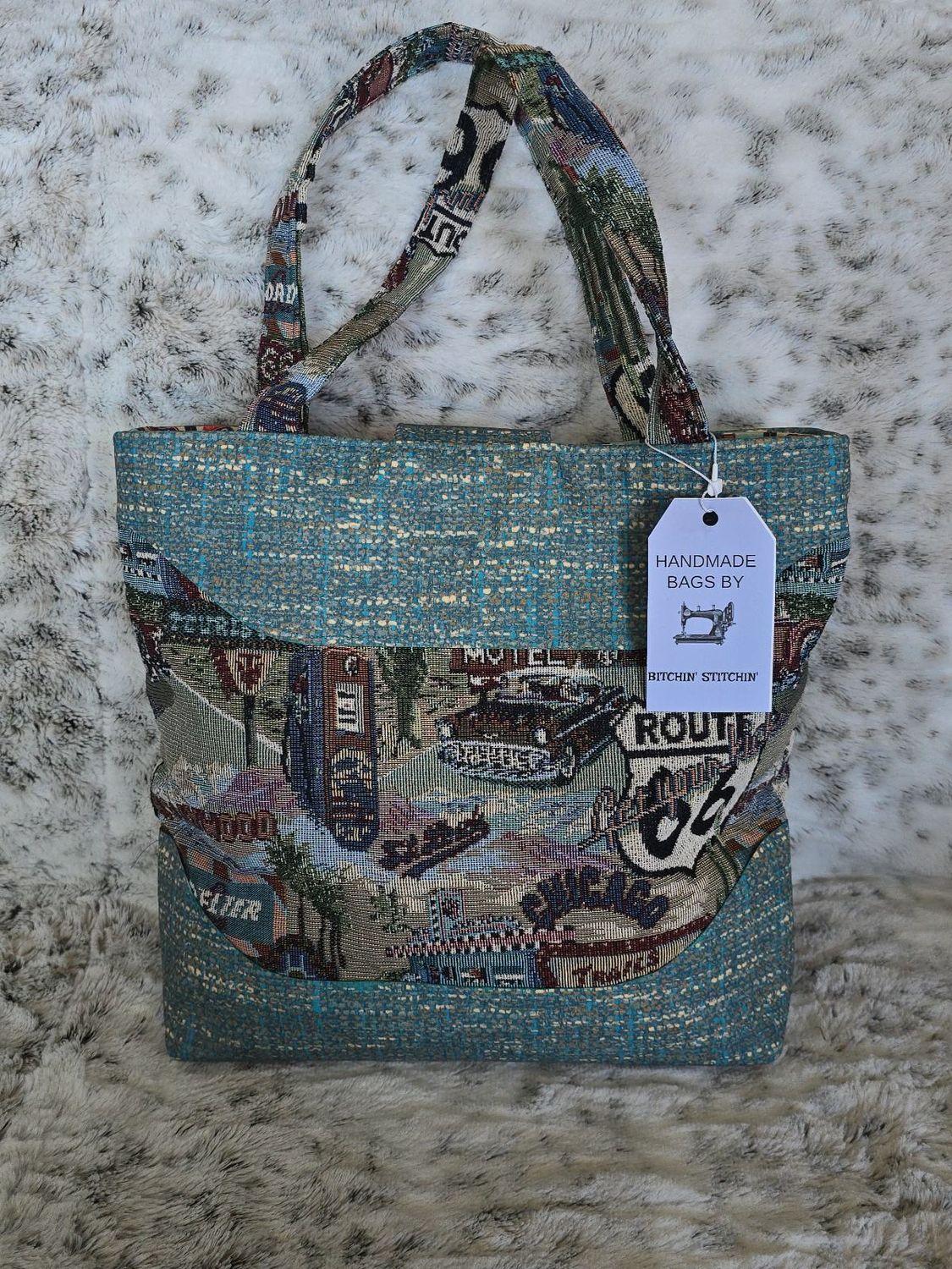 Route 66 Traveler Tote