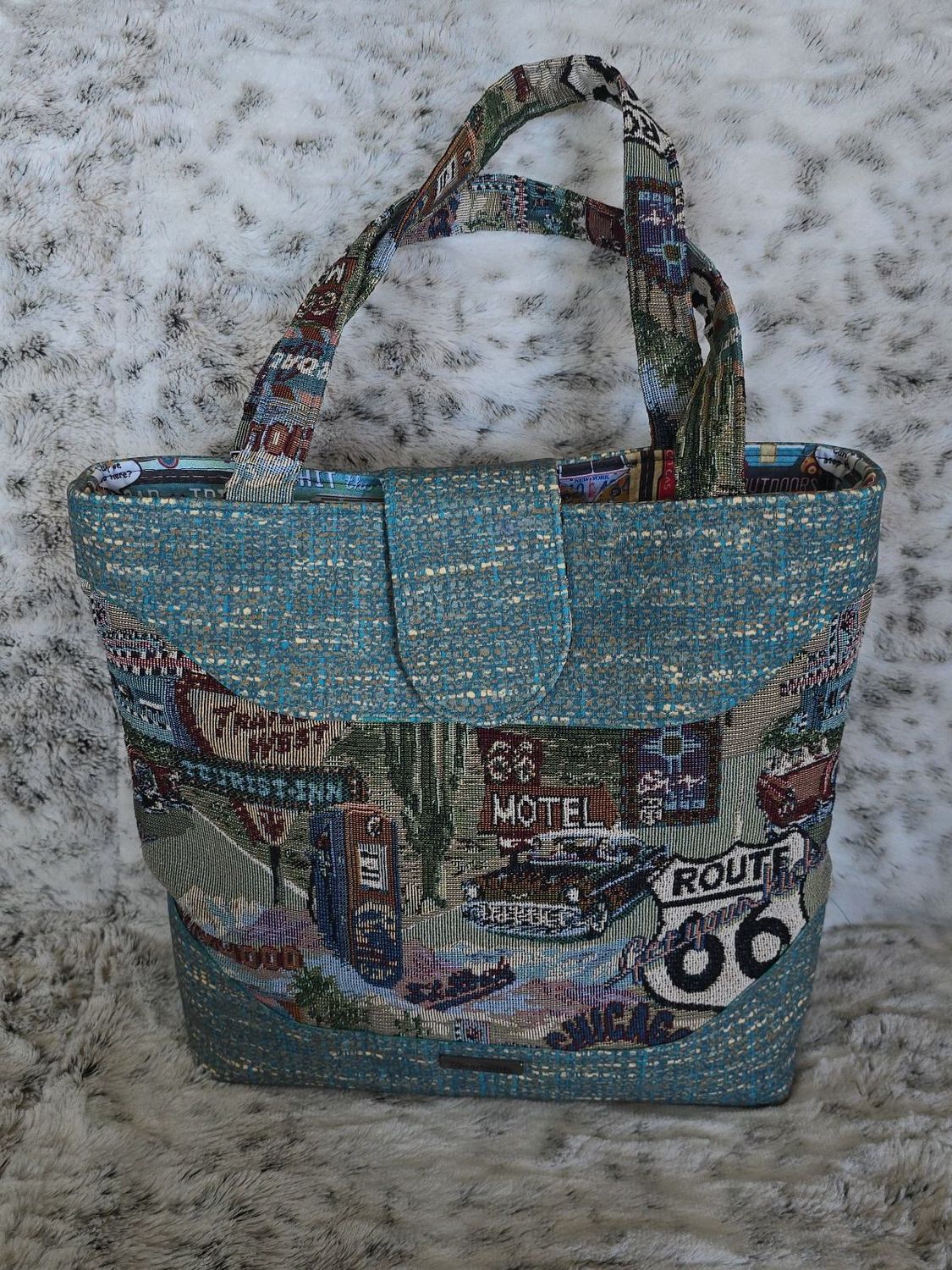 Route 66 Traveler Tote