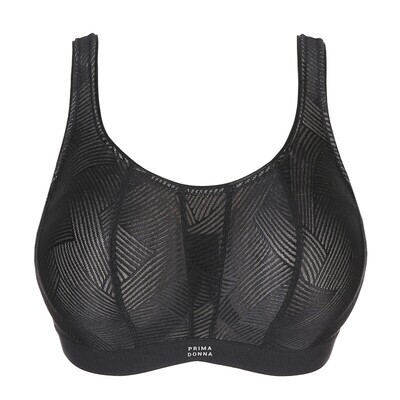 Soutien-gorge - Prima Donna Sport - The Game - PD6000510ZWA - Noir, Color: Noir, Size: 36 C