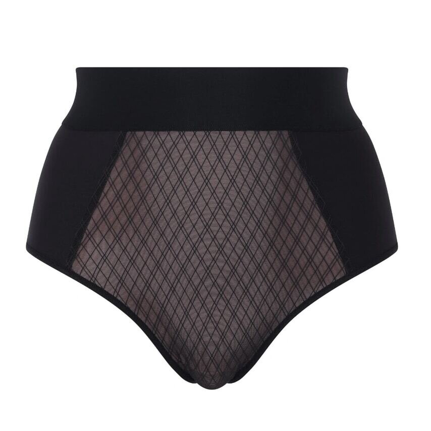 Culotte Taille haute - Chantelle - Smooth lines (D) - CT11n3 (0DS) - Noir/Beige