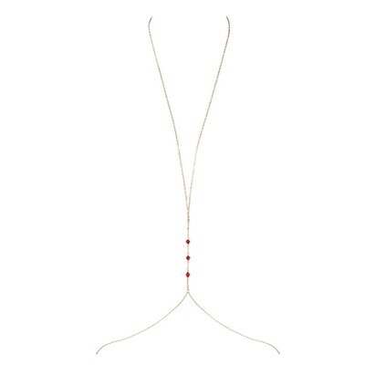 【LISE CHARMEL】新作★EBLOUISSANTE ICONE★コルセット Lise Charmel - Eblouissante Icone Full Cup Bra Or Rubis