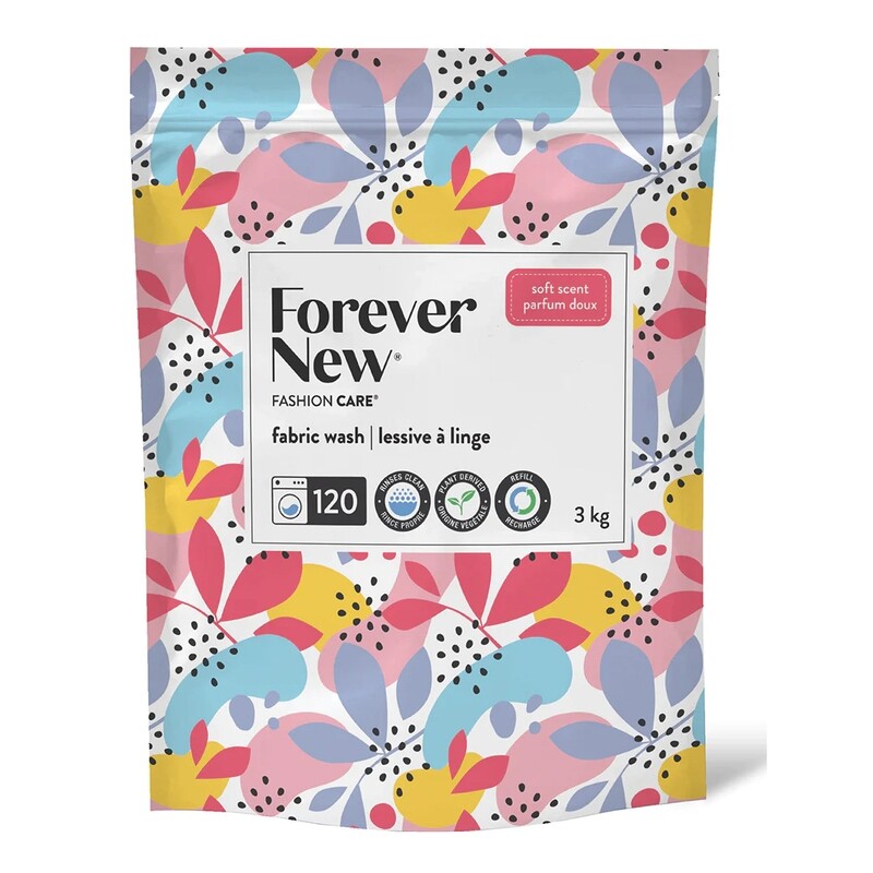 Lessive linge - Forever New - Parfum Doux - Poudre 3kg - FN02800