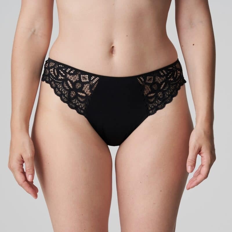 Culotte coupe tanga - Prima Donna Twist - First Night - PD0641880ZWA - Noir