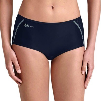 Boxer cut panties - Anita Sport - Momentum - AN1627 (001) - Black