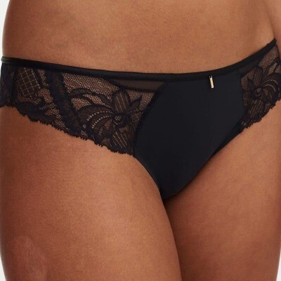 Culotte coupe tanga - Chantelle - Orangerie Dream - CT17Q9 (011) - Noir