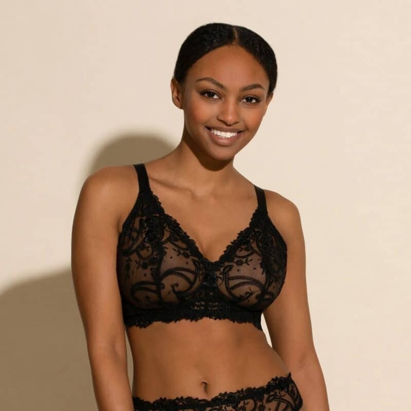 Cosabella Sanika Curvy SANIK1321 BLK (v)
