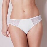 Culotte coupe tanga - Simone Pérèle - Délice - SP12x700 - 011 - Blanc