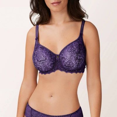 Soutien-gorge  - Empreinte - Cassiopée - EM07151 - Dark purple