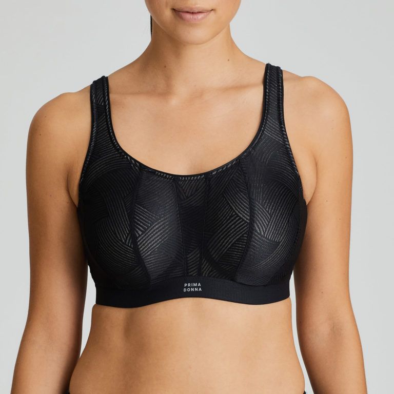 Sports Bra - Prima Donna Sport - The Game - PD6000510ZWA - Black