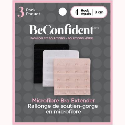 Bra Extender Soft -  Forever Neew - 4 Hooks - 3 Colors - FNbc30025-4 - 8cm