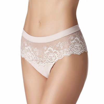 Boxer cut panties - Janira - Greta - JA1031472 - Ivory