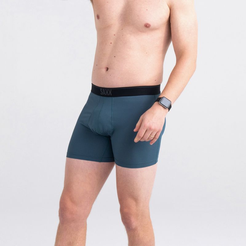 Boxer Briefs - Saxx Men - Quest - SXBB70FSTB - Storm Blue