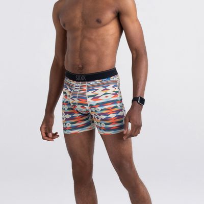 Boxer Briefs - Saxx Men - Quest - SXBB70FPLM -  Parc Lodge Geo