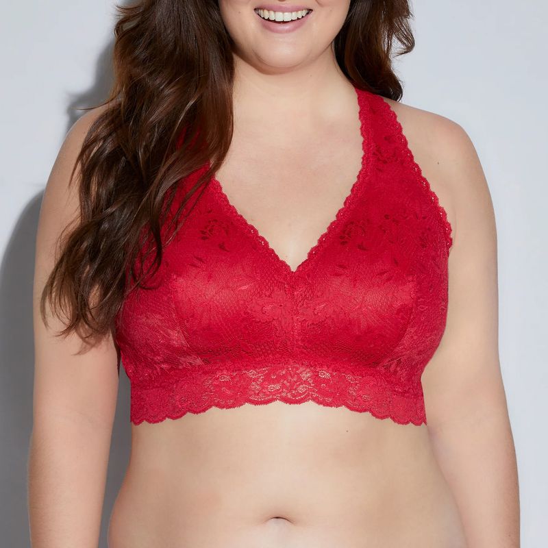 Bralette - Cosabella -  NSN Curvy - CSnever1355p - Mystic Red