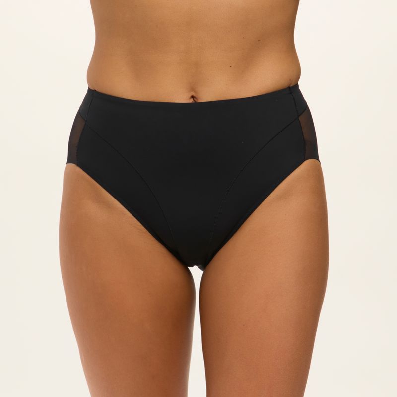 Culotte coupe régulière - Janira - Secret Shape Vientre Plano - JA1030754 - Noir