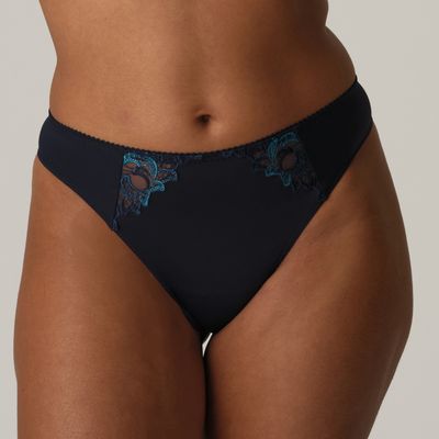 Culotte coupe tanga - Prima Donna - Deauville - PD0661815VEL - Velvet Blue