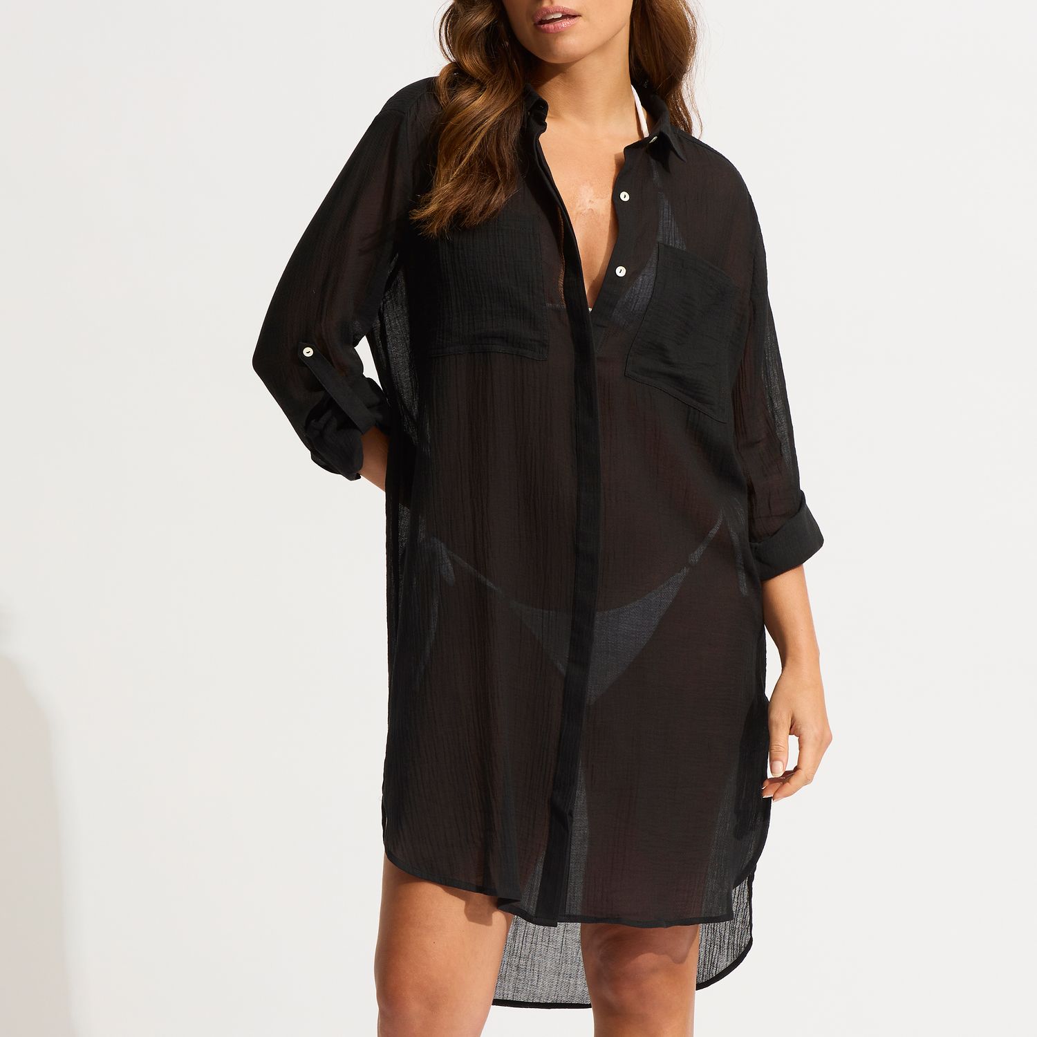 Seafolly Crinkle 53108 BLK