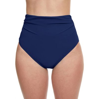 High waisted bikini bottom - Gottex - Holi - GXett1p81 - Navy