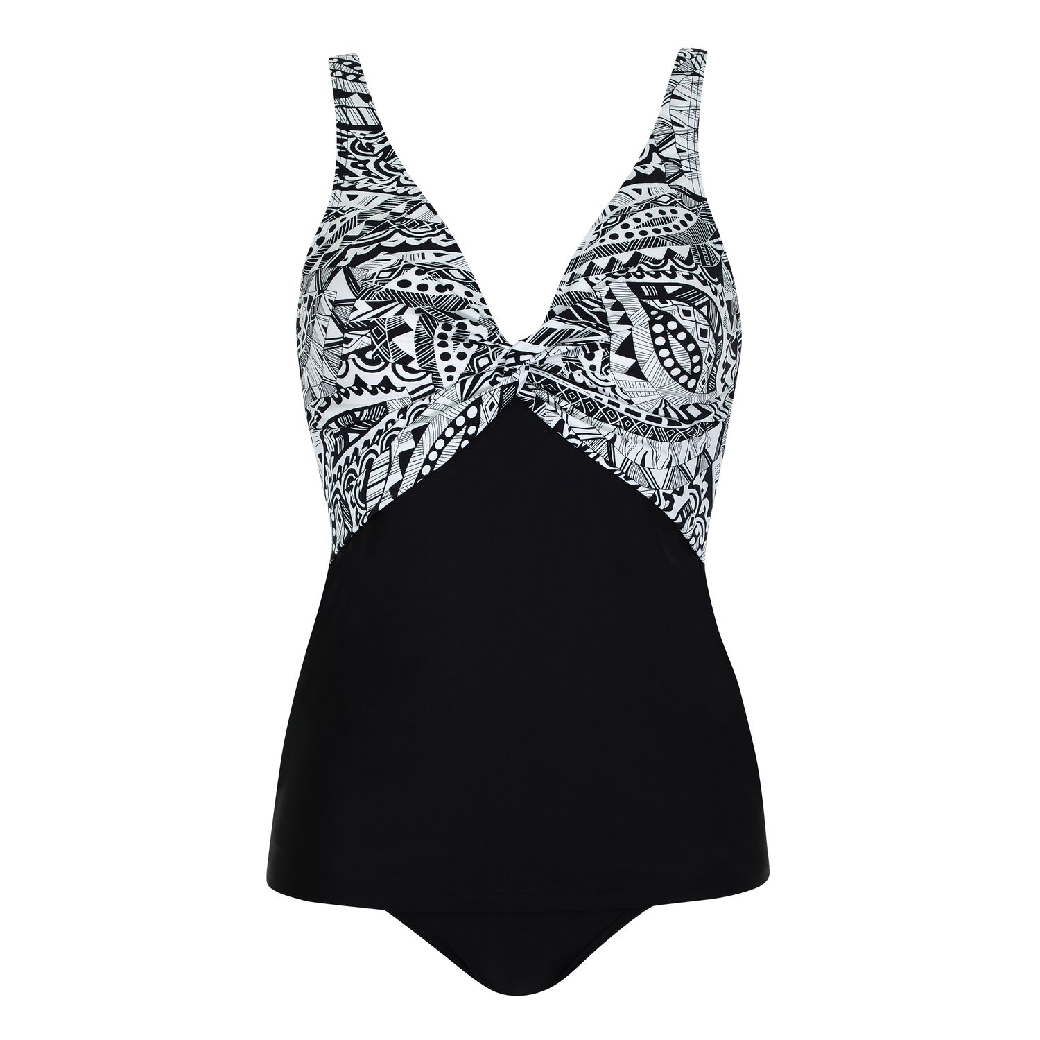 Tankini set - Sunmarin - Juliette - SM18601 (901) - Black White