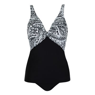 Ensemble tankini - Sunmarin - Juliette - SM18601 (901) - Noir Blanc