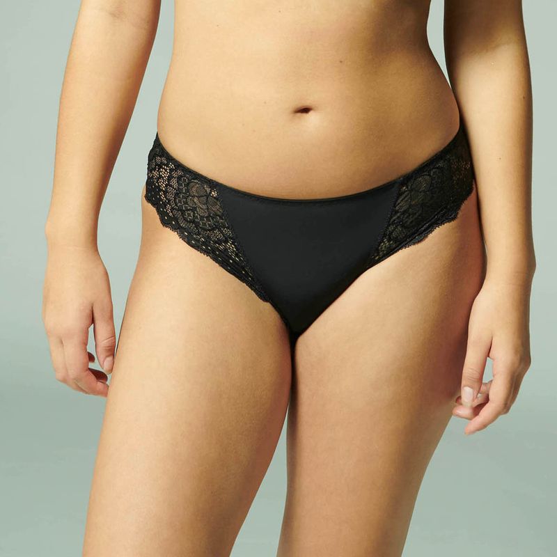 Bikini cut panties - Simone Pérèle - Caresse - SP12a720 (015) - Black