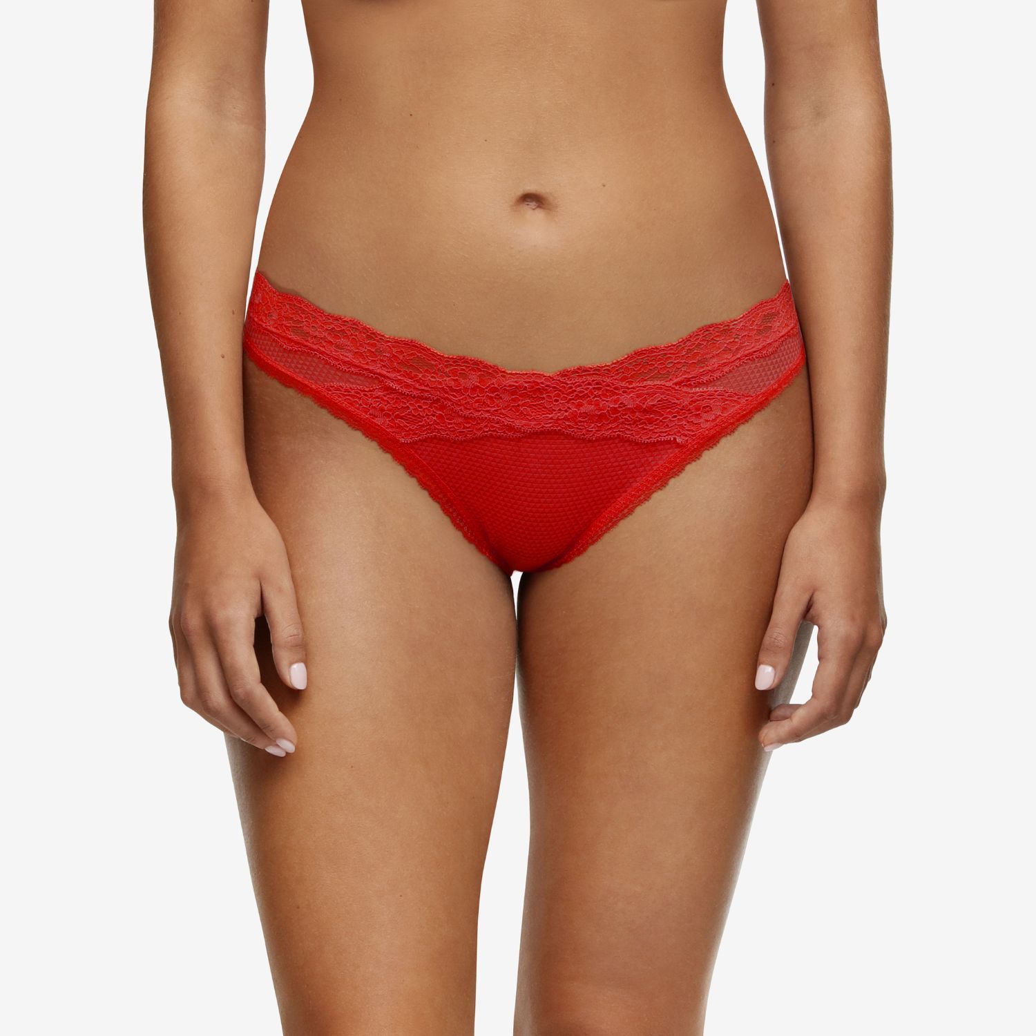 Culotte coupe tanga - Passionata - Brooklyn - PA5707 (OME) - Rouge Passion