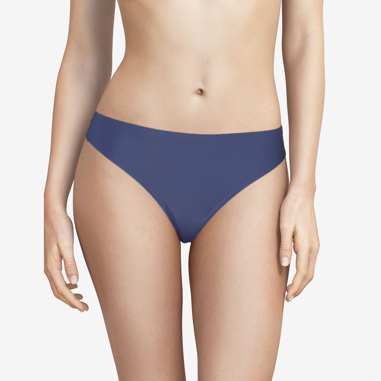 Culotte coupe tanga - Chantelle - Soft Stretch - CT2649 (0VB) - Encre