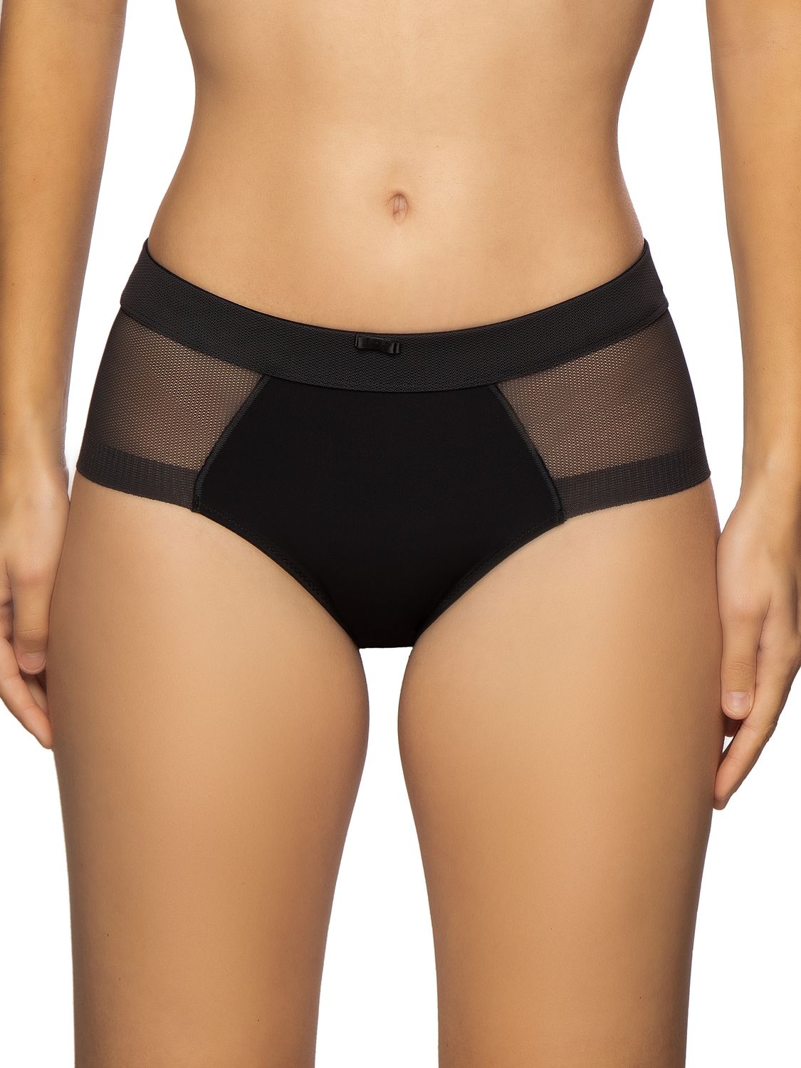 Boxer cut panties - Félina - Divine Vision - FE214222 - Black, Color: Noir, Size: M