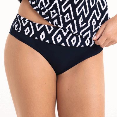 Bas de maillot coupe bikini - Anita - Tribal Monotones Chiara - AN8485-0 (321) - Bleu Indigo