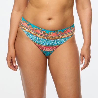 Regular cut bikini bottom - Olympia - OY31633 (99) - Multi