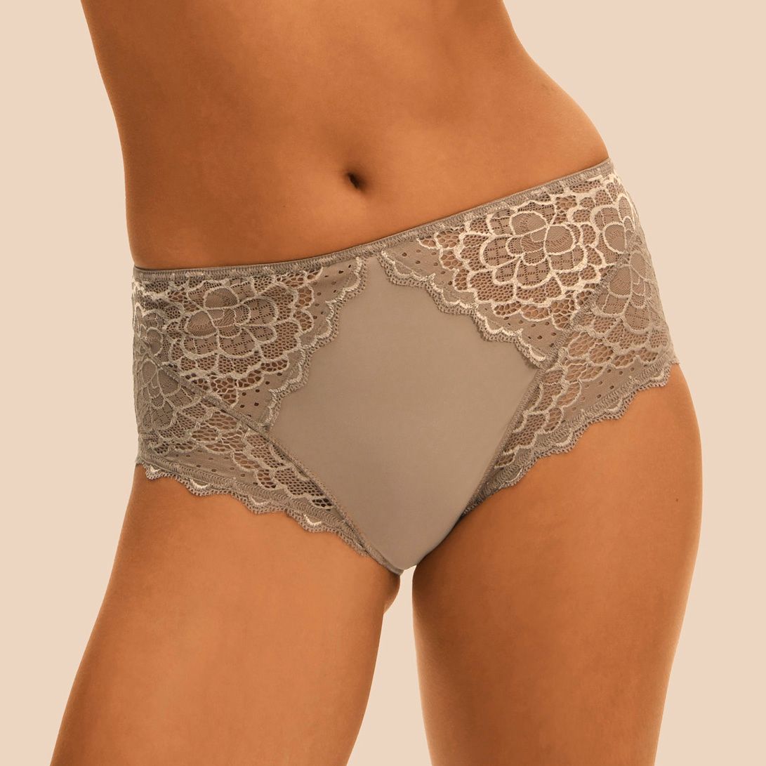 Regular cut panties - Simone Pérèle - Caresse - SP12A770 (782) - Greige