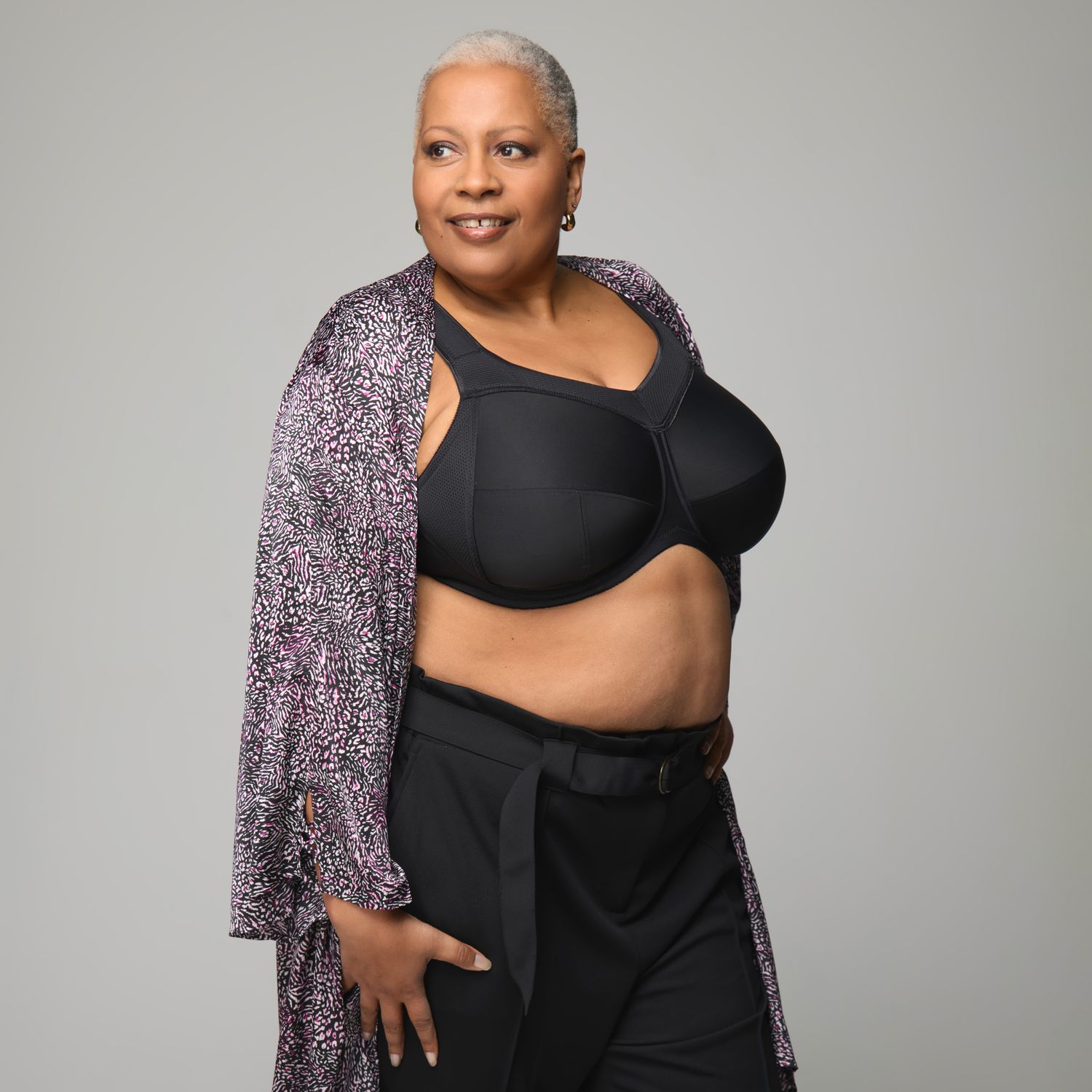 Ulla Kate Women's Plus Size Underwire Sports Bra - Full Figure Support With Wide Comfort Straps