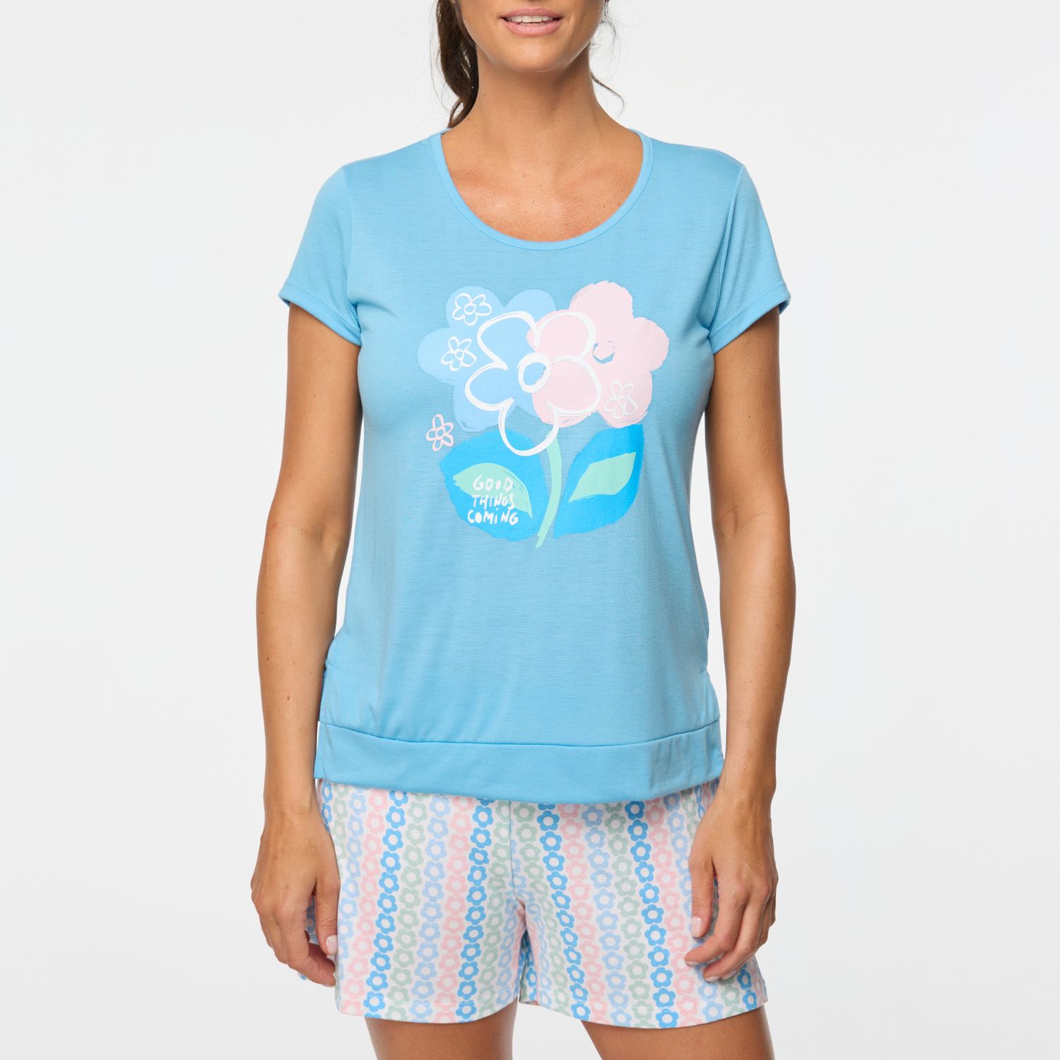 Pajama set - Massana - MAp251238 (R64) - Light Blue