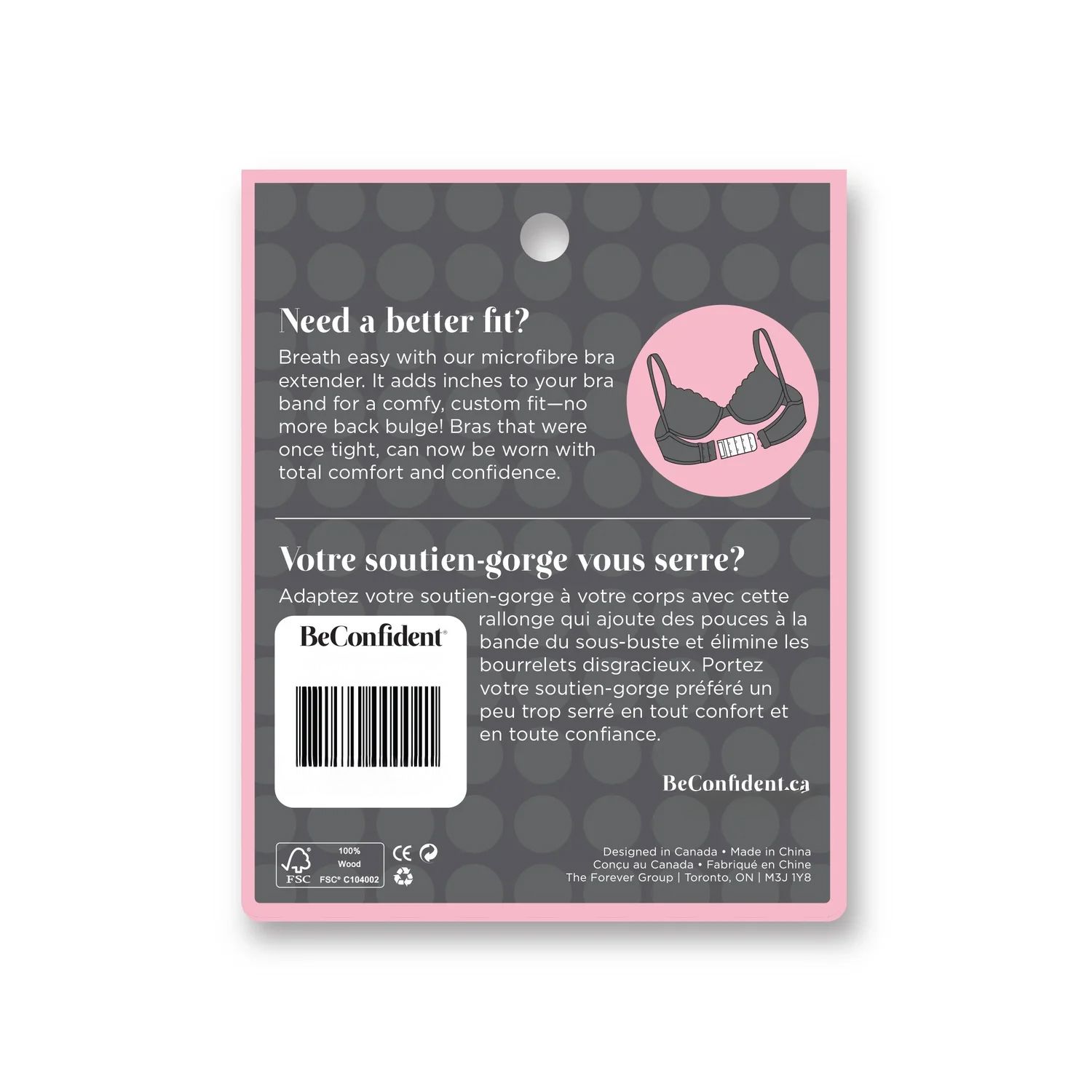 Lot De 3 Rallonges De Soutien-gorge à 4 Crochets - Noir, Couleur Peau Et Blanc | Extensions De Bande Pour Plus De Confort - 4