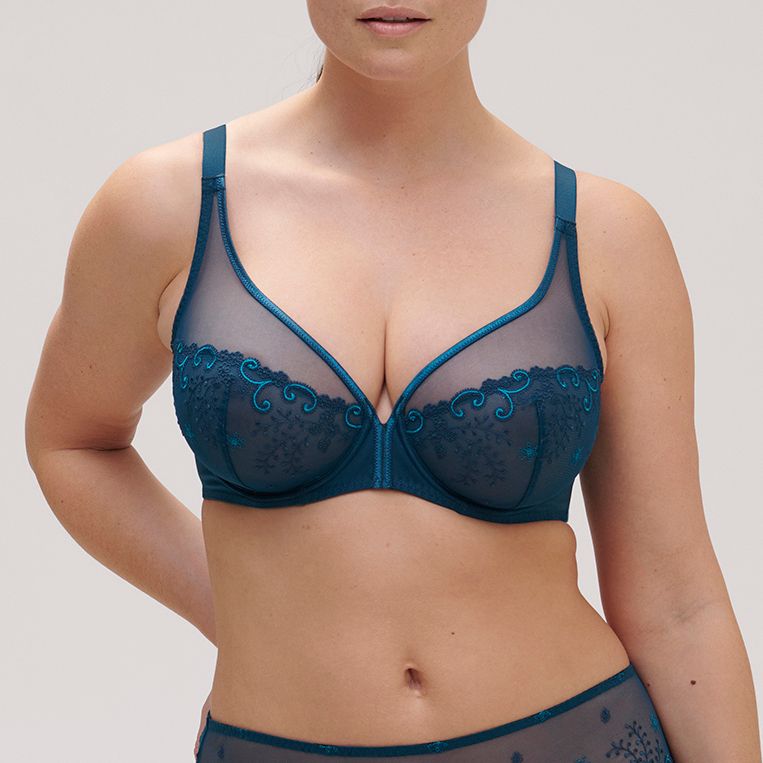 Bra- Simone Pérèle- Délice-  SP12x319 - 595 - Bleu Prestige (v)
