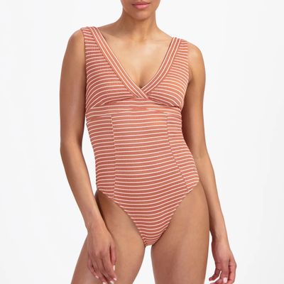 Beach Life Caramel Stripe 301B 150