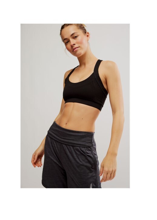 Final Round Bra, Color: Black, Size: L